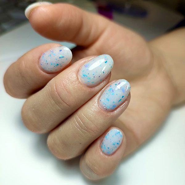 Marble gel 4 - Blue