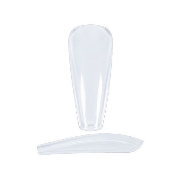 Press-on tipse Ballerina long - clear
