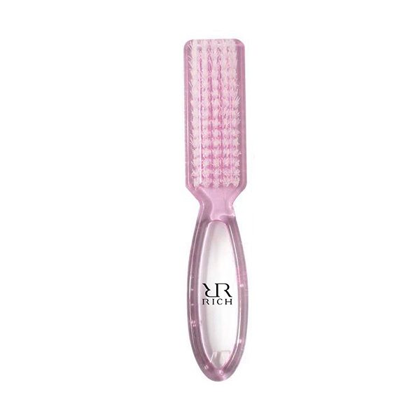 Četka za prašinu s logom - pink