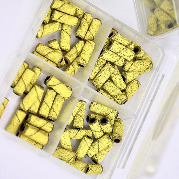 Mini set brusnih valjaka - Yellow