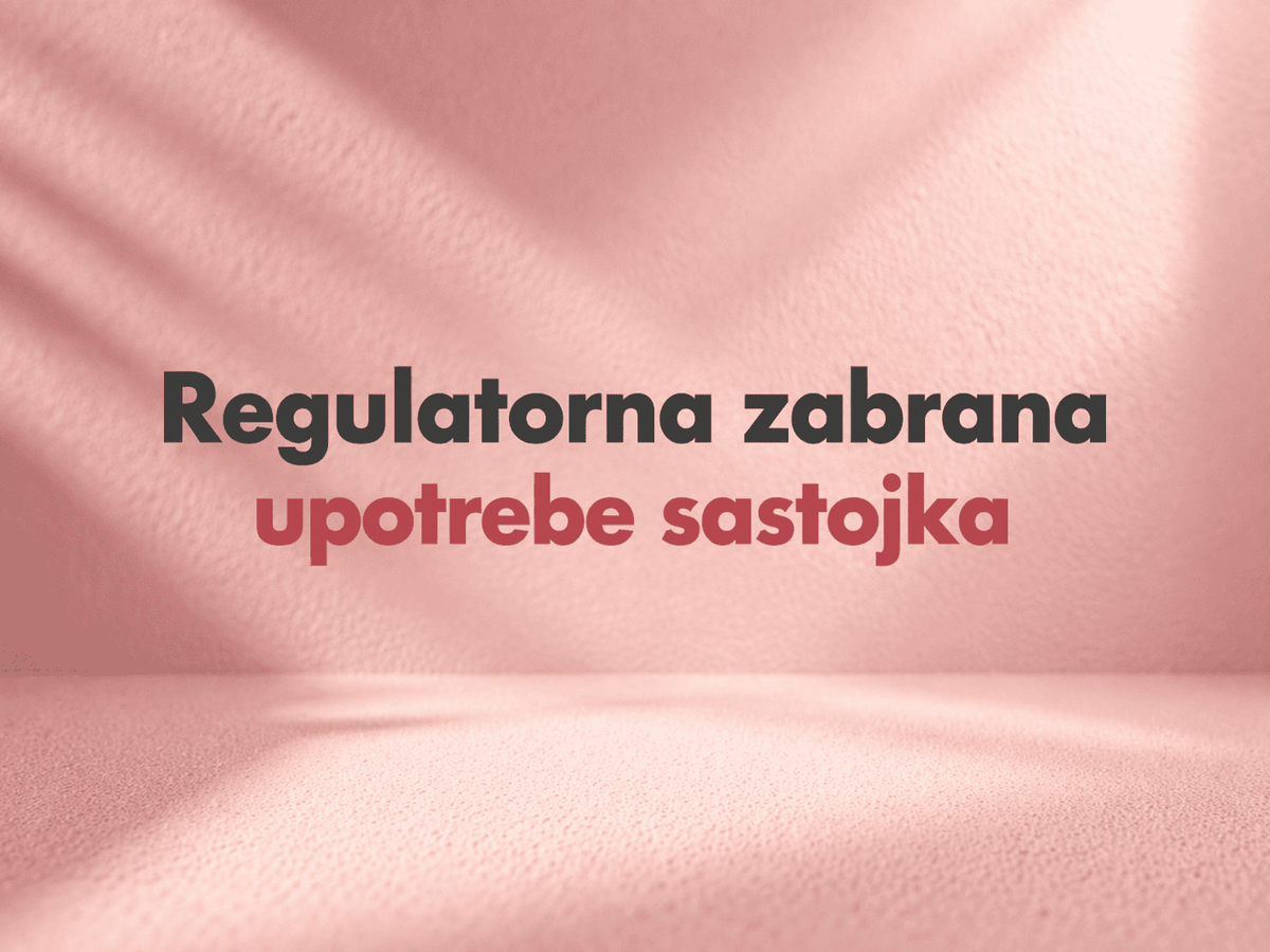 Regulatorna zabrana upotrebe sastojka