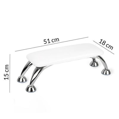 Luxe naslon - Silver/White