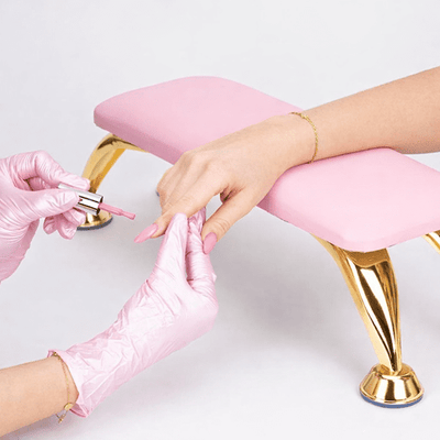 Luxe naslon - Gold/Pink