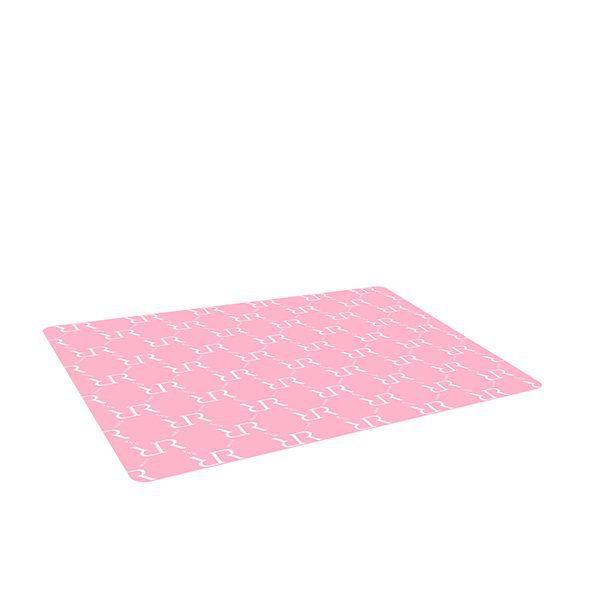 RICH podloga za stol - Pink plastic mat