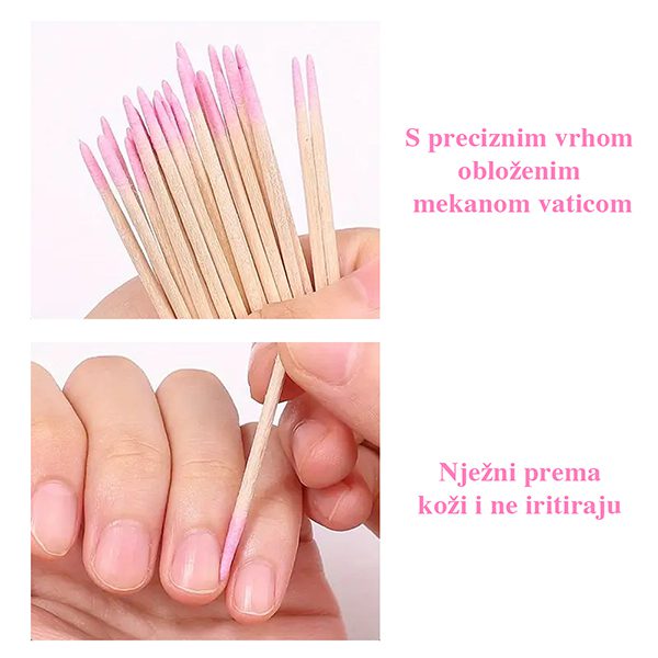 Štapići s vaticom - 100kom