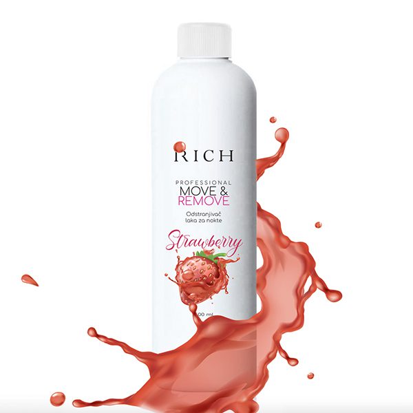 Move&Remove - Aceton Strawberry 500ml