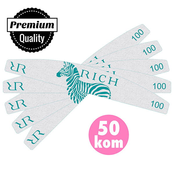 Green Zebra 100/180 - PREMIUM rašpe 50 komada