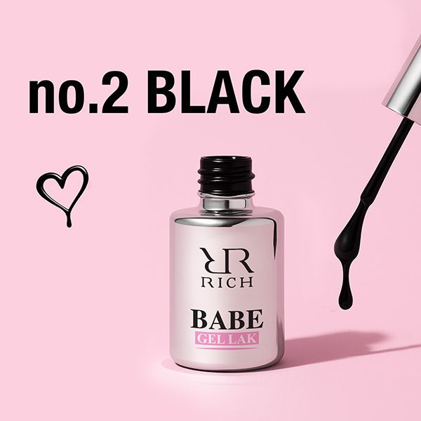 Gel lak no.2 - Black