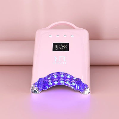 Smart UV/LED lampa 78W  - Pink