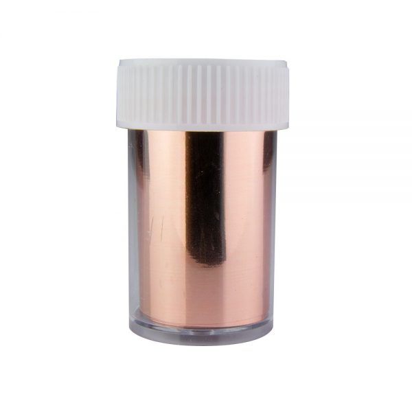 Rose gold holo folija - 1m