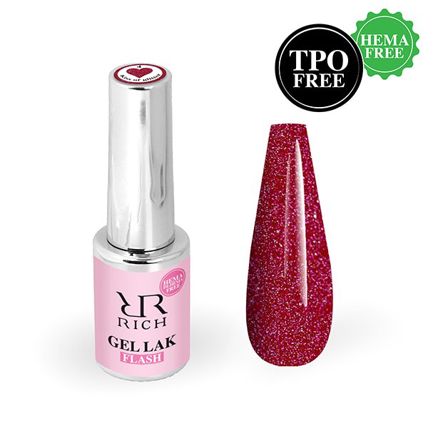 Gel lak 4 - Kiss of Glitter
