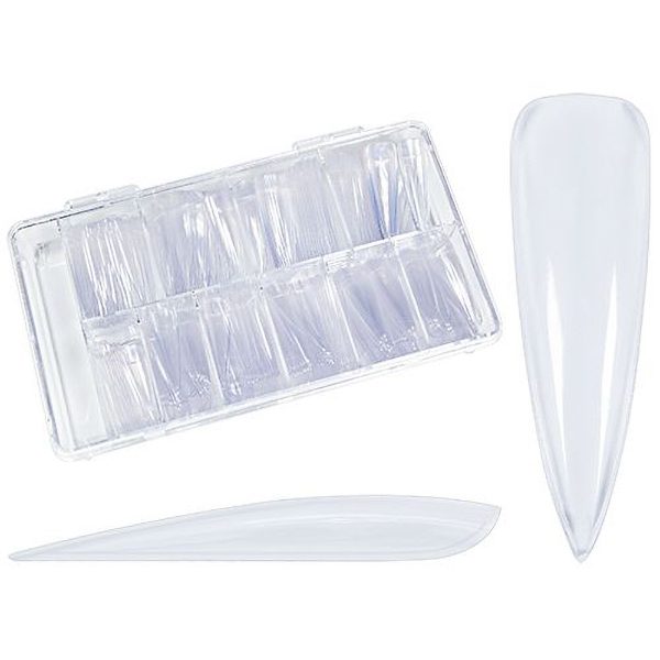 Tipse u kutiji 500kom - Stiletto long clear