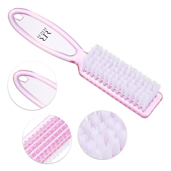 Četka za prašinu s logom - pink