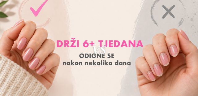 Trajni lak kod jedne klijentice drži šest tjedana, a kod druge se odigne nakon nekoliko dana? Otkrivamo zašto.