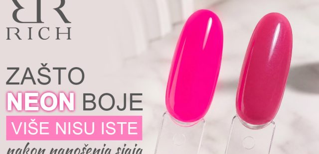 Neon boje više nisu iste nakon završnog sjaja? Imamo rješenje!