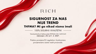THFMA FREE: RICH je korak ispred novih EU regulativa 💗